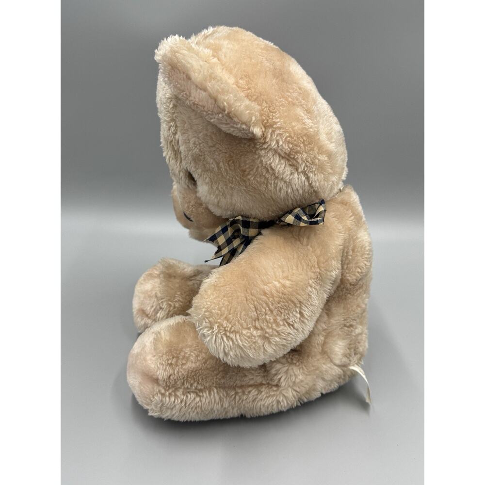Vintage Cuddle Wit Brown Teddy Bear Plush 16” Stuffed Animal - Picture 3 of 10